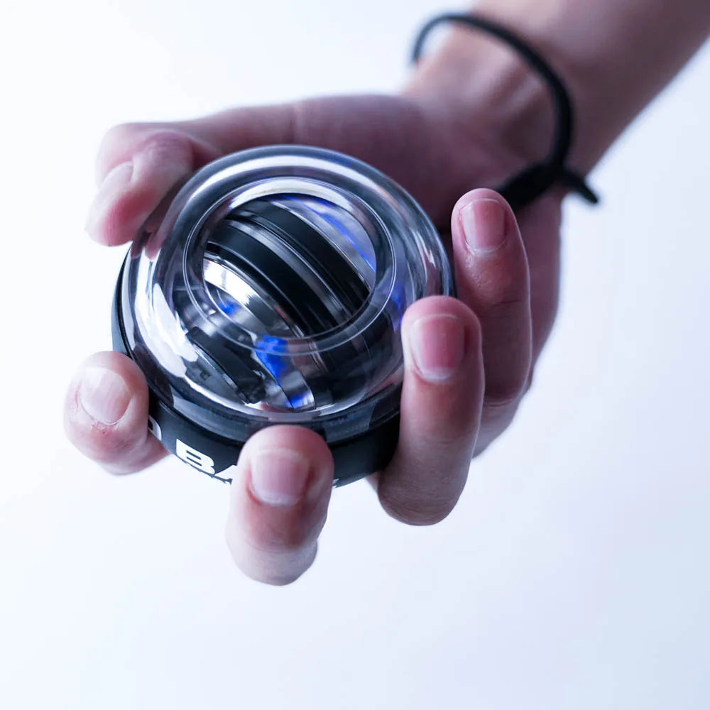 Wrist Ball Auto-Start Power Trainer Ball Wrist Strengthener Gyroscope Forearm Fitness Exerciser Power Gyro Ball Hand Trainer