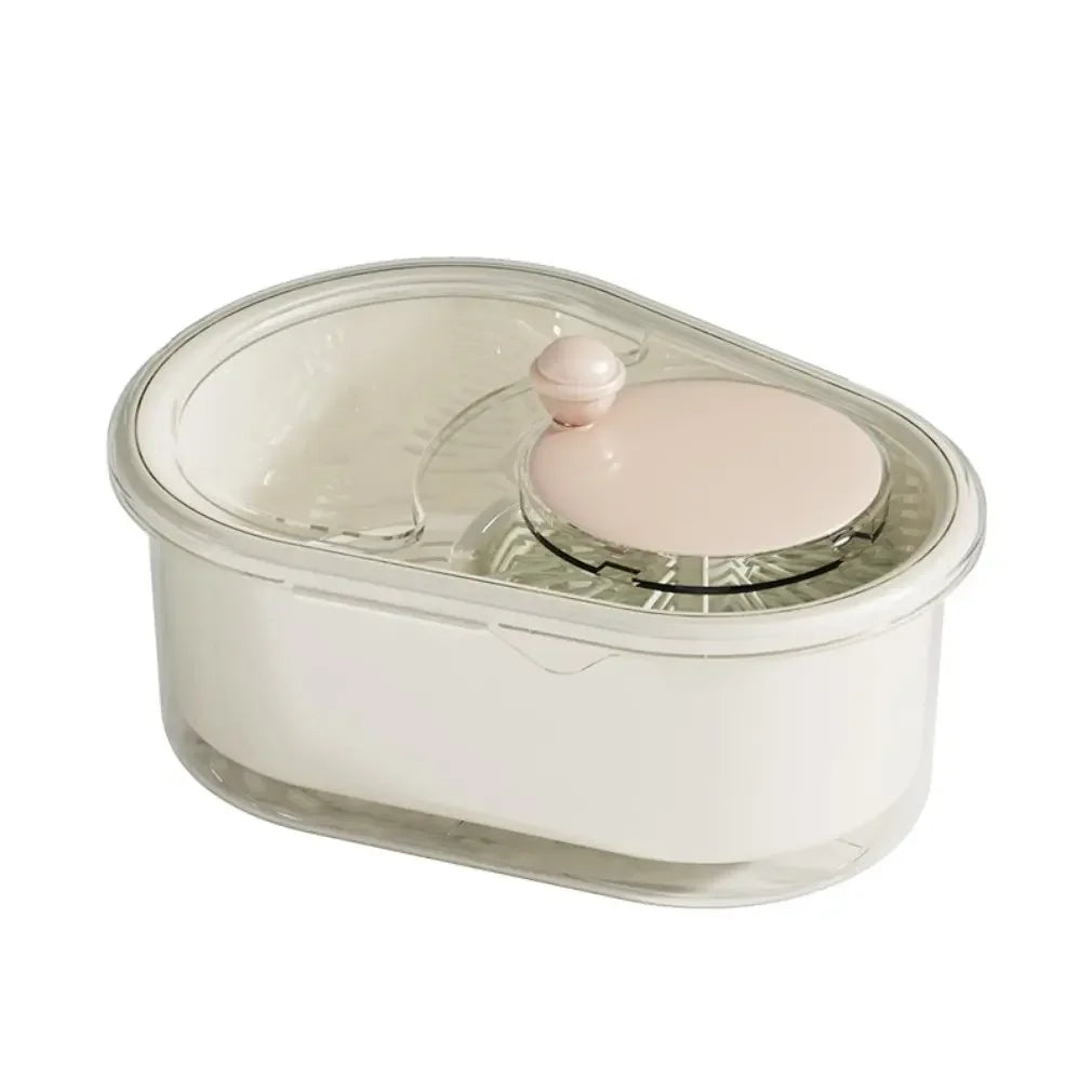 Household Vegetable Fruits Cleaner Sets Manual Water Salad Spinner Fruit Drain Basket Dryer Hand Crank Kitchen Household Gadget