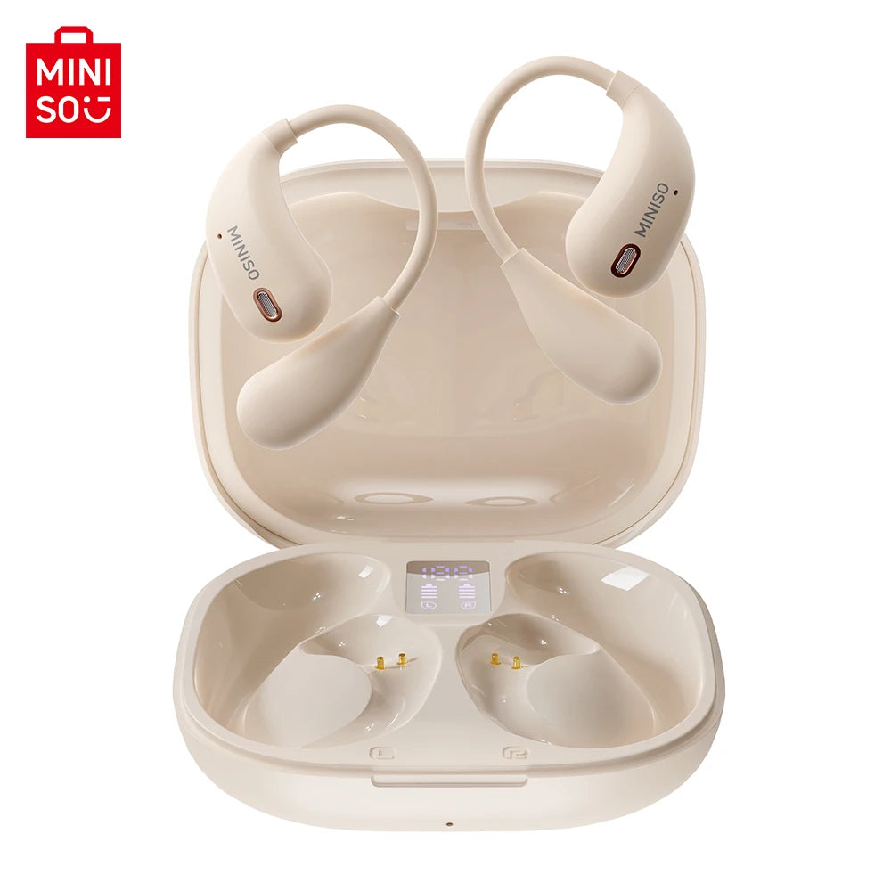 MINISO X33 Earphone Bluetooth 5.4 True Wireless Earbuds Low Latency Headphones Superb Bass HiFi Sport Headset With Mic
