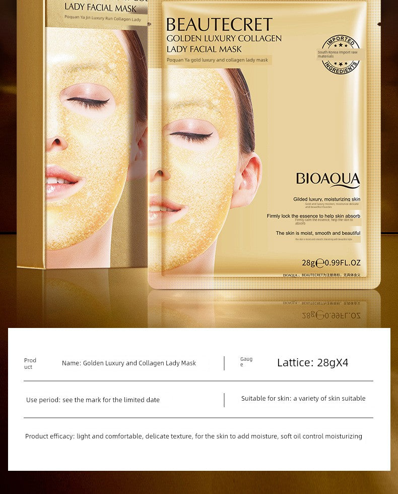 Bioaqua Gilding Moisturizing Import Lady Mask