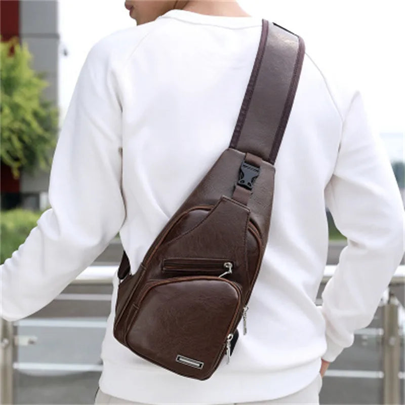 Couple Chest Bag Fashion Versatile Summer Crossbody Bags For Men Women Multi functional Waterproof Breathable Small Backpack