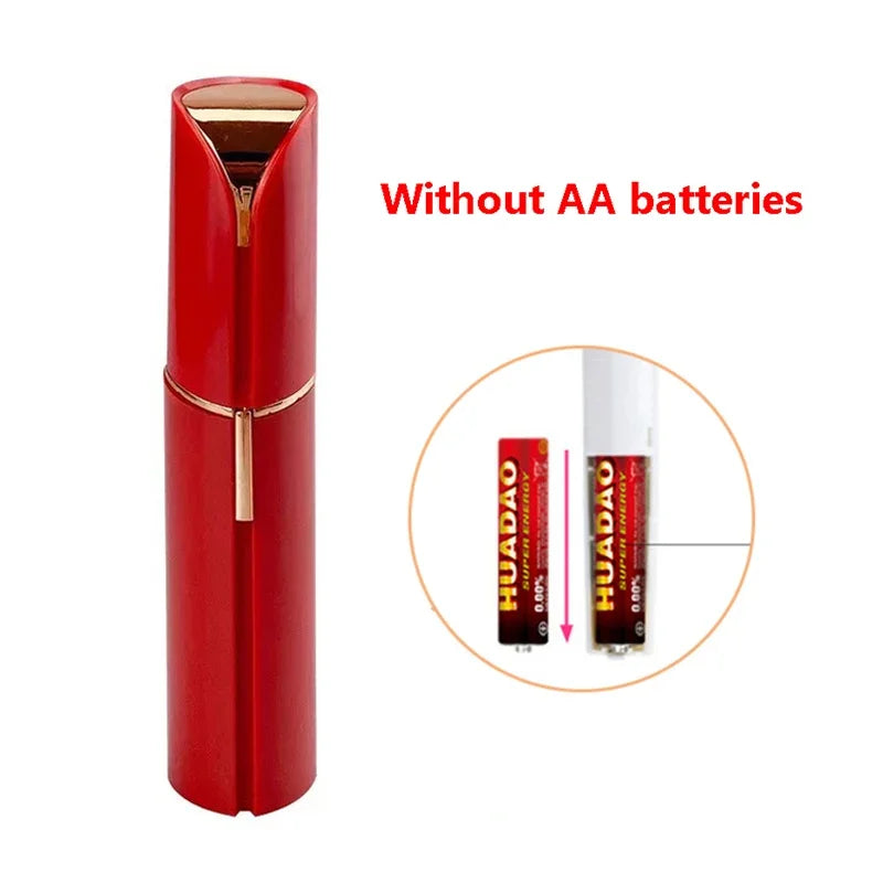 Electric Hair Removal Machine Eyebrow Trimmer Hot Sales Portable Lipstick Shaver Women's Remover Mini Shaver Electric Trimmer