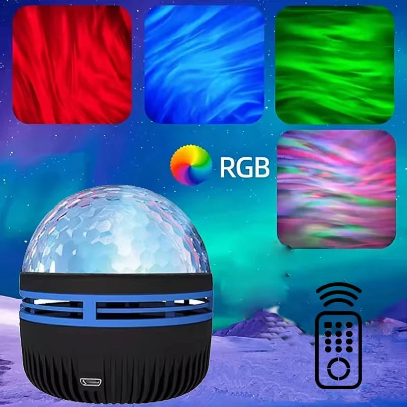 Galaxy Projector Water Ocean Wave