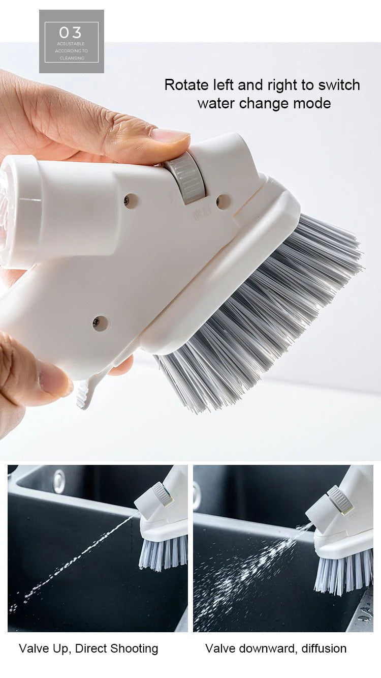 Kitchen cleaning brush Kit All Purpose Cleaner Auto Tires Cleaning Tools for Tile Bathroom Kitchen Plastic Scrubber Brushes 5pcs