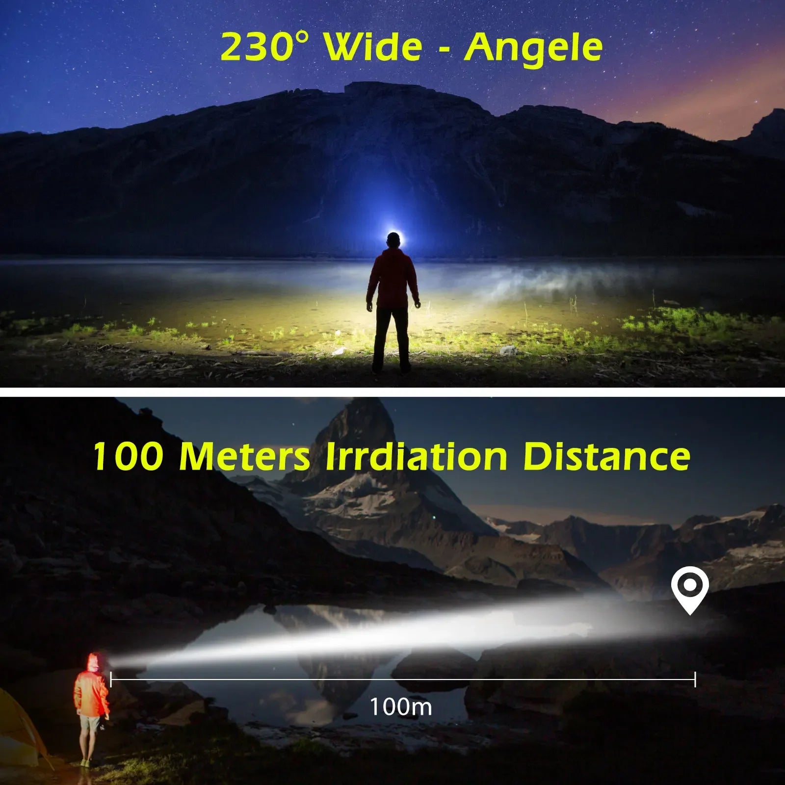 USB Rechargeable LED Sensor Headlamp COB Headlight Head Torch Work Light Waterproof Headlamp for Fishing Camping Lantern