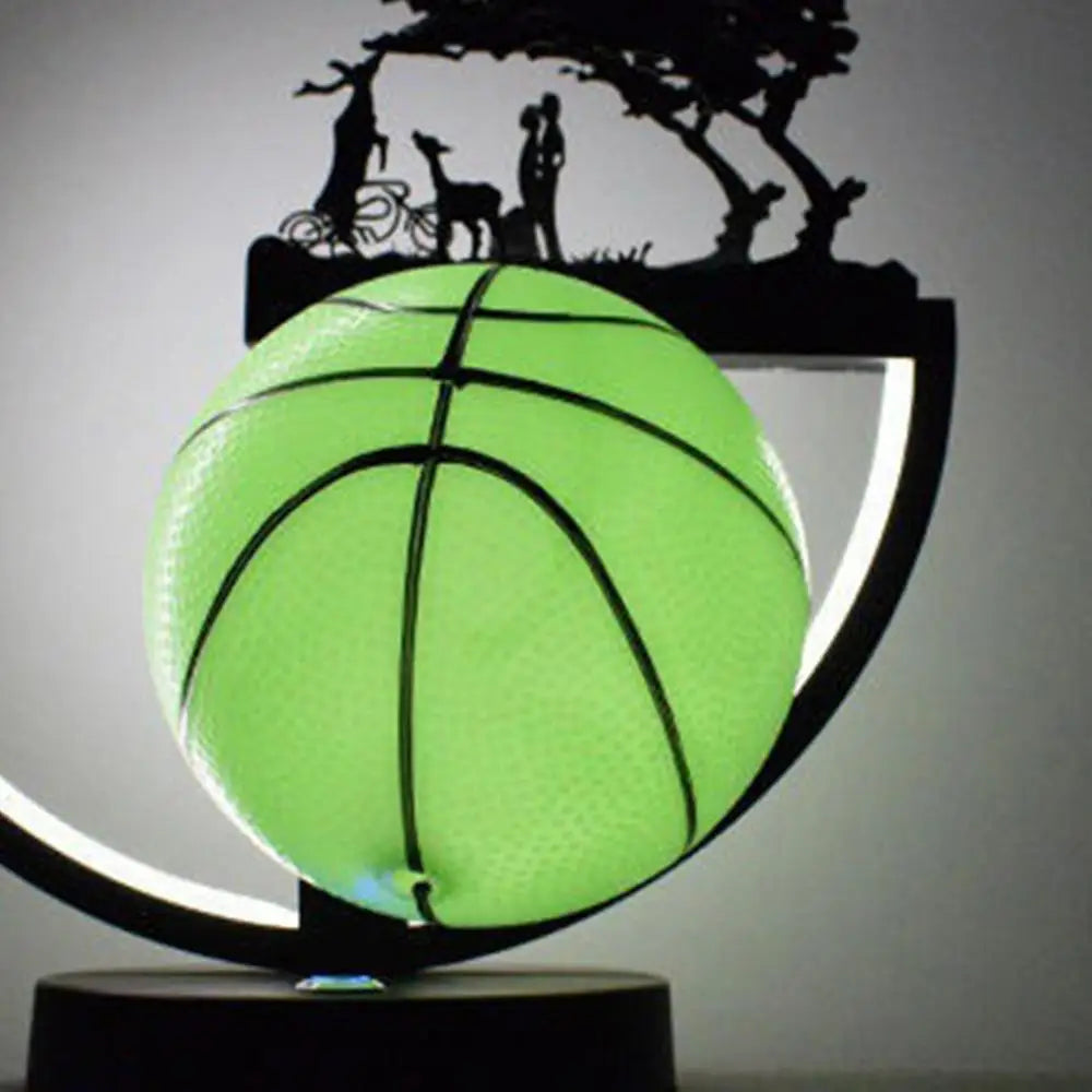 Glowing Luminous Basketball Light Up Ball Reusable Strong Grip Light Up Basket Ball For Indoor And Outdoor Play Games