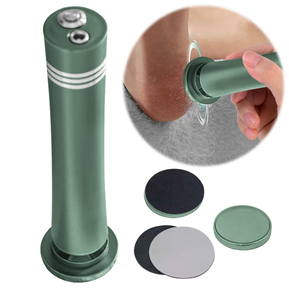 Electric Foot Callus Remover Professional Aluminum Callus Remover Electronic Foot File Grinder for Dead Skin