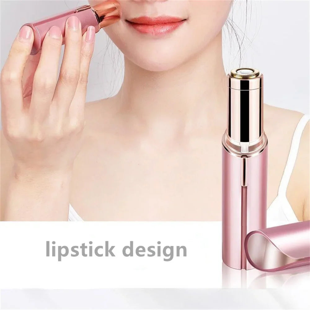 Electric Hair Removal Machine Eyebrow Trimmer Hot Sales Portable Lipstick Shaver Women's Remover Mini Shaver Electric Trimmer
