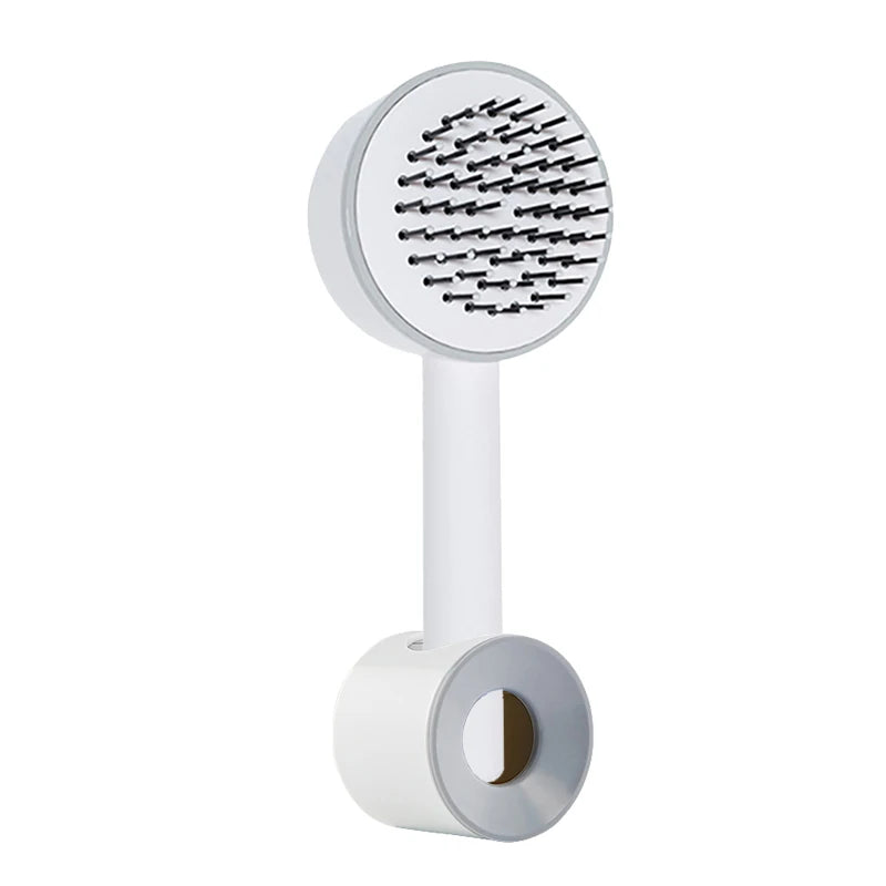 Central Airbag Hair Comb Self Cleaning Detangling Hair Brush For  Women Smooth Anti-Static Scalp Massage Hairbrush Dropshipping