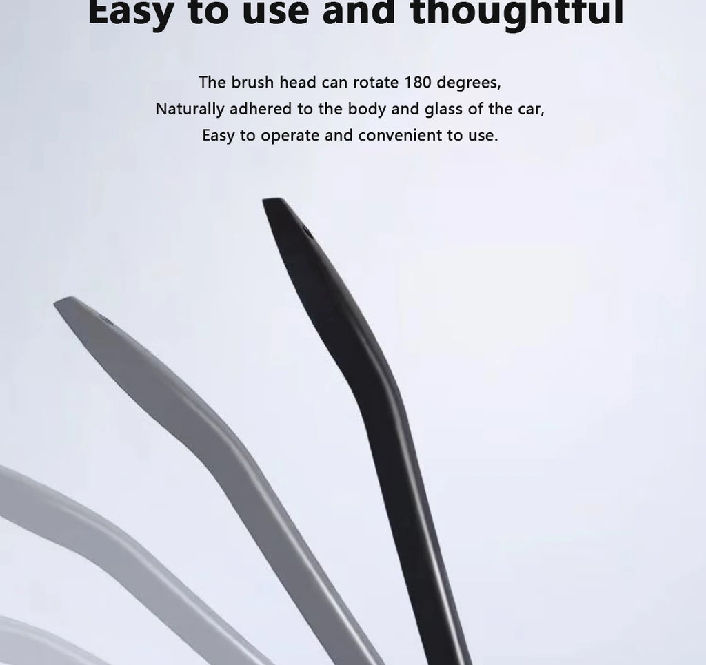 Car Window Cleaner Brush Auto Interior Glass Wash Wiper Multi Functional Household Glass Cleaning Brush  Reusable Cloth Pad