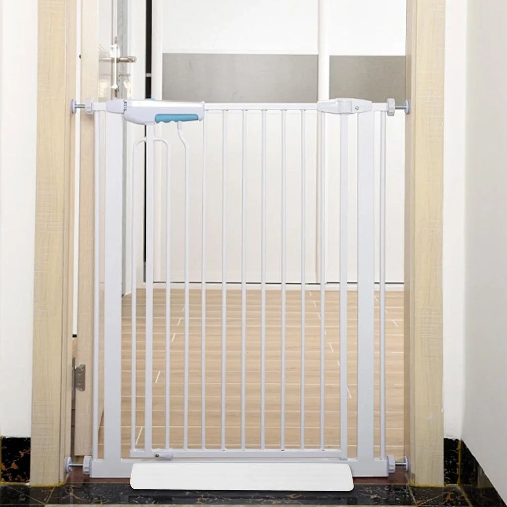 Safety Door Anti-tripping Deflector Pet SIolation Fence Household Plastic Baffle Suitable for Hallway Living Room Bedroom