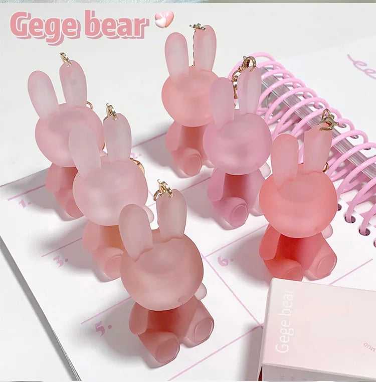 Gege Bear Rabbit Lip Glaze, Matte Velvet Lip Clay