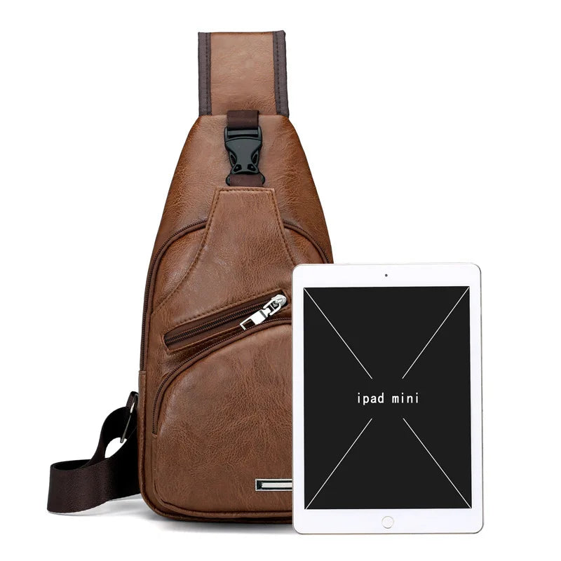 Couple Chest Bag Fashion Versatile Summer Crossbody Bags For Men Women Multi functional Waterproof Breathable Small Backpack