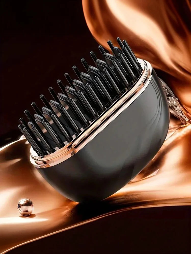 Wireless Charging Hair Comb Professional Straightening Hairdressing Tool For Home Use Long Hair Styling Volumizing Device