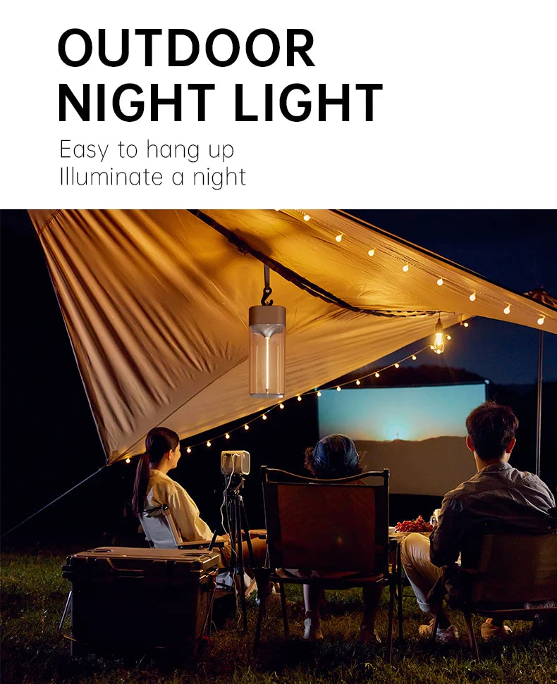 LED Minimalist Cordless Table Lamps 3 Levels Dimmable Rechargeable Camping Atmosphere Light Magnetic Filament Wireless Lamp