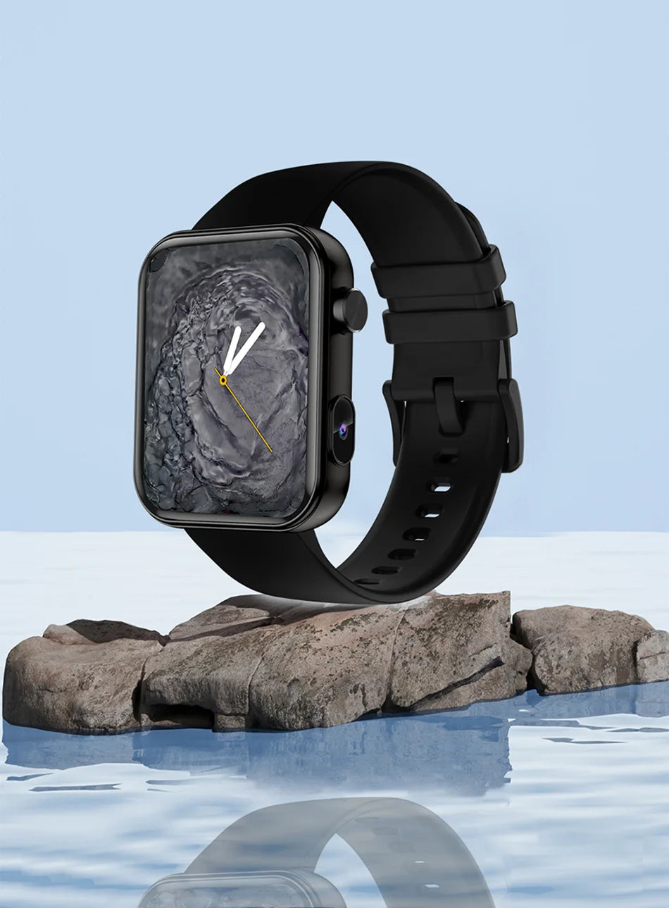 New Smart Watch Women Men Camera Take Photo Record Video Heart rate Sports Fitness Waterproof Bluetooth Call For Android iOS