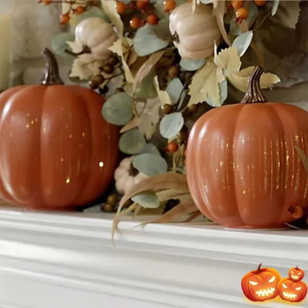 Halloween Pumpkins Lamp LED Lights Twinkle Light Fairy Lights Holiday Lighting Pumpkin Light Home Decoration Halloween Decoratio