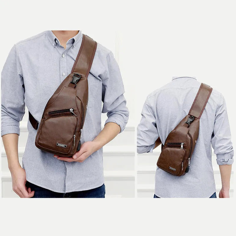 Couple Chest Bag Fashion Versatile Summer Crossbody Bags For Men Women Multi functional Waterproof Breathable Small Backpack