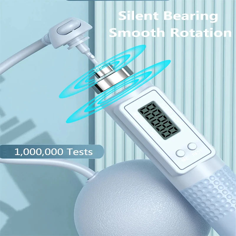 Intelligent Counting Cordless Jump Rope Professional Sports Fitness Adult Student Dual Purpose Jump Rope Sporting Goods