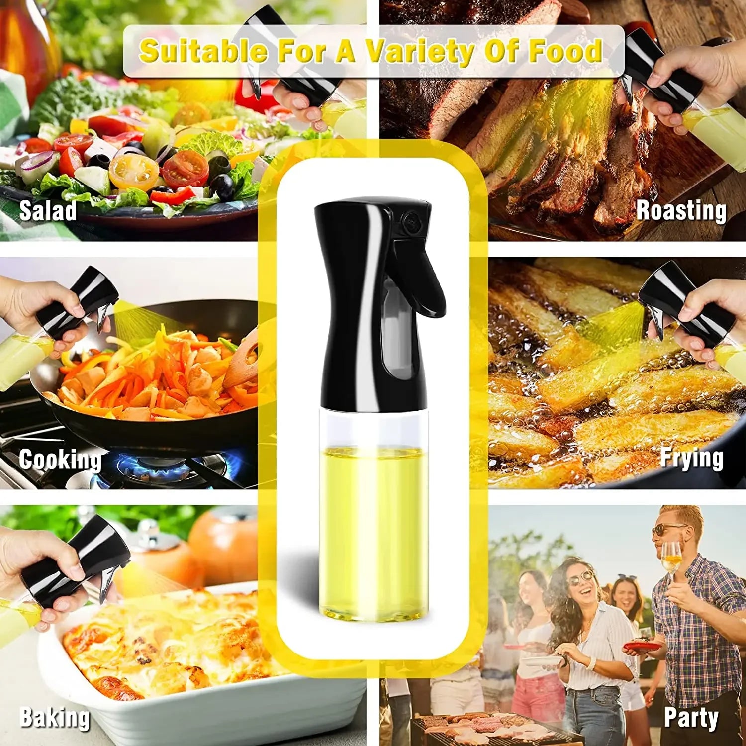 Oil Spray Plastic Household Kitchen