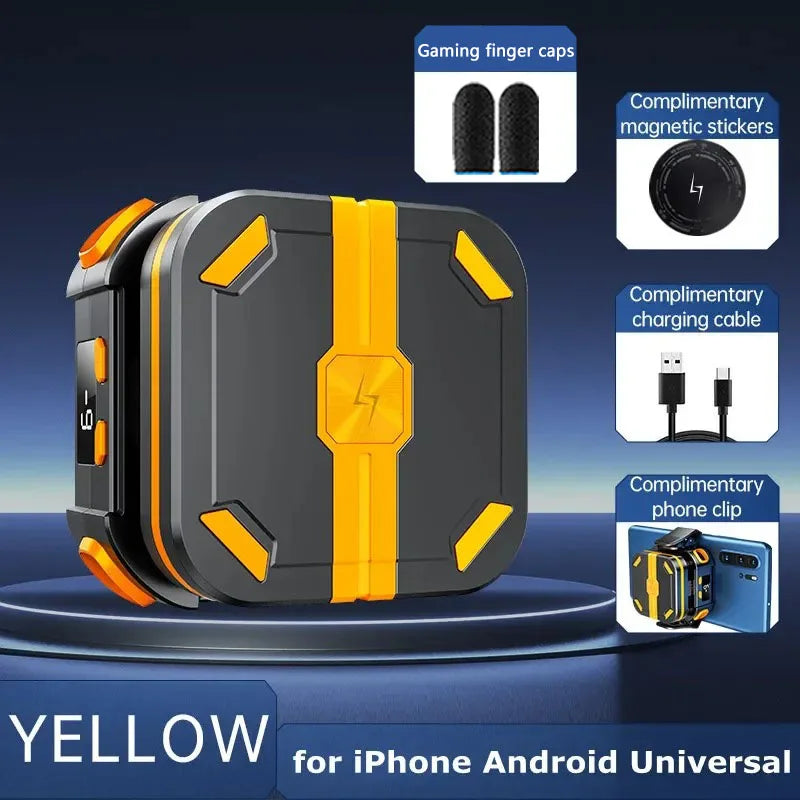 P70 NEW 10W Mobile Phone Semiconductor Cooling Fan Radiator with 2000mAh Battery PUBG Game Cooler for IPhone Android Universal