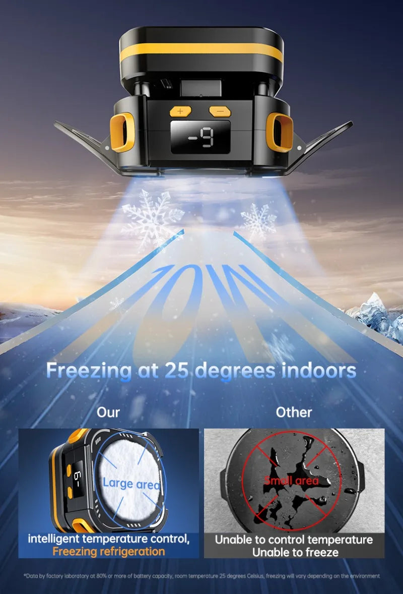 P70 NEW 10W Mobile Phone Semiconductor Cooling Fan Radiator with 2000mAh Battery PUBG Game Cooler for IPhone Android Universal