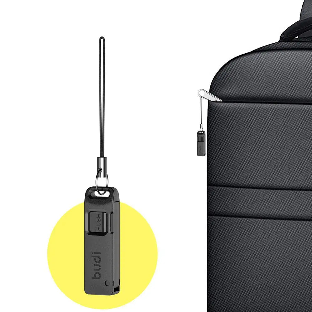 BUDI Anti-Lost Sim Card Eject Pin Needle Storage Box
