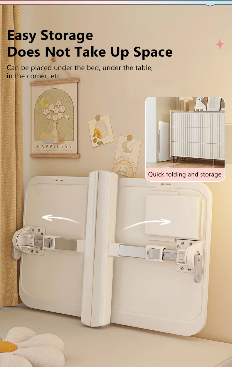 Laptop Desk Foldable Bed Table Adjustable Computer Desk Office Desk Children's Study Desk Bedroom Living Room Desk Adjustable