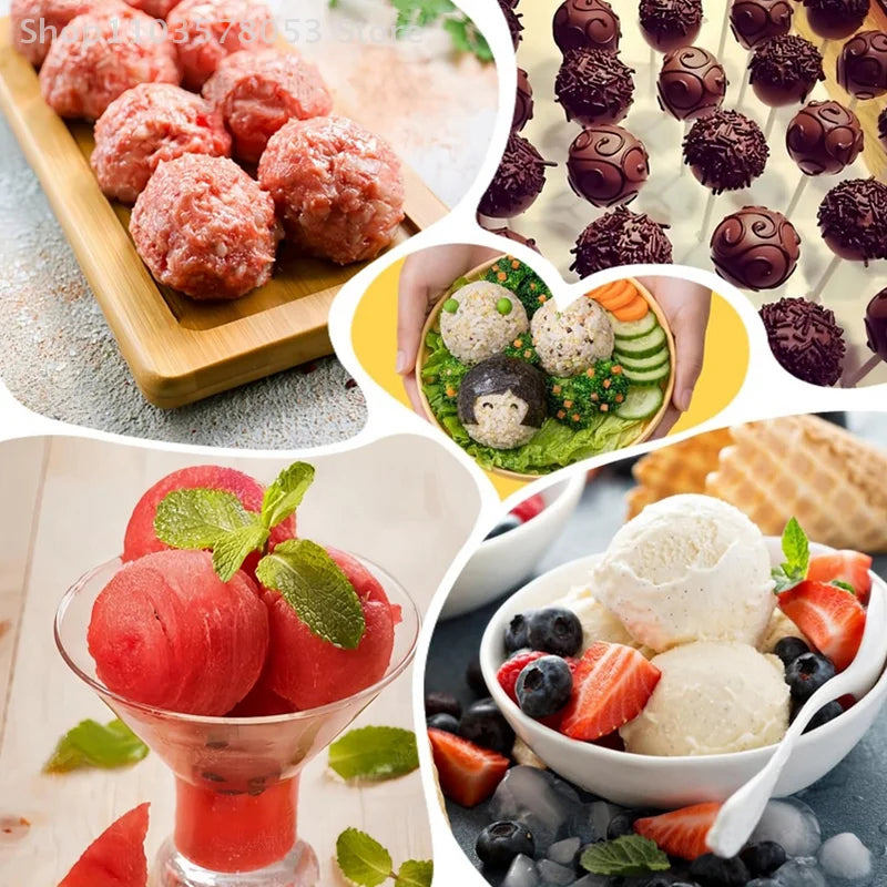 37 Grids Silicone Meatball Mold With Lid Honeycomb Rice Ball Maker Fish Balls Beef Balls Mold Meat Tools Kitchen Accessories