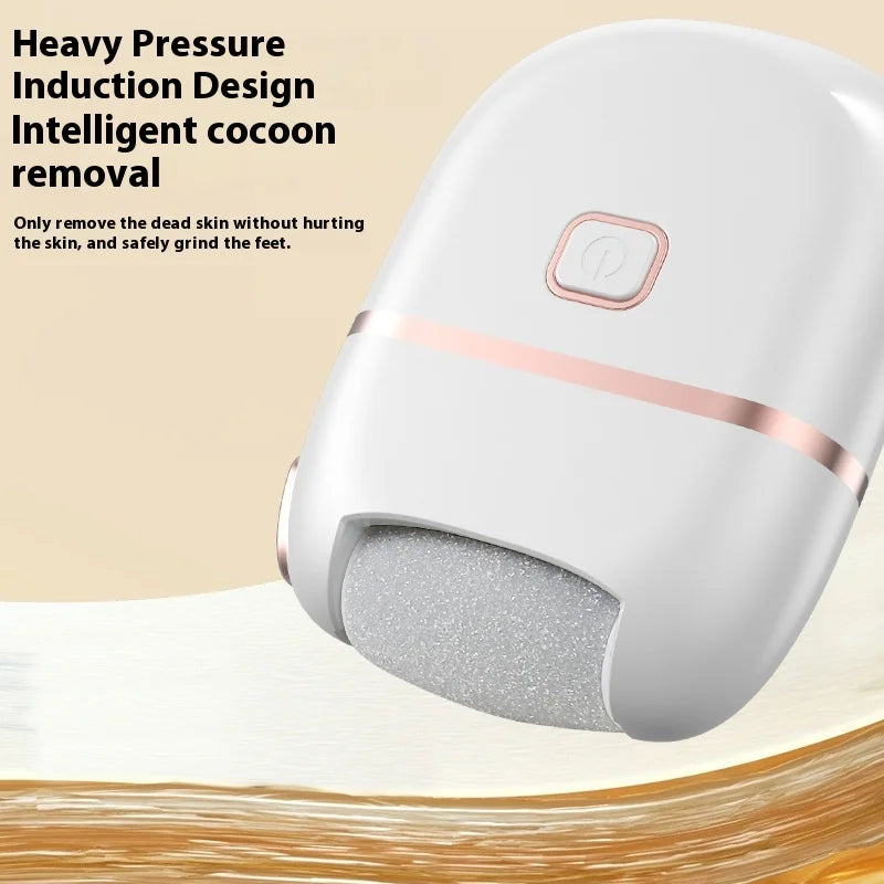 New Electric Foot Grinder Dead Skin Callus Pedicure Pedicure Exfoliator 2 Free Quartz Sanding Household Grinding Head Washable