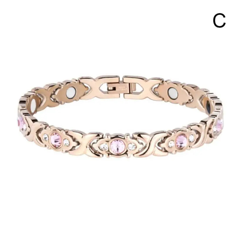Slimming Energy Magnet Bracelet Men Women Twisted Weight Bracelet Loss Jewelry Sleep Bangle Soothing Therapy Magnetic Healt D2u3