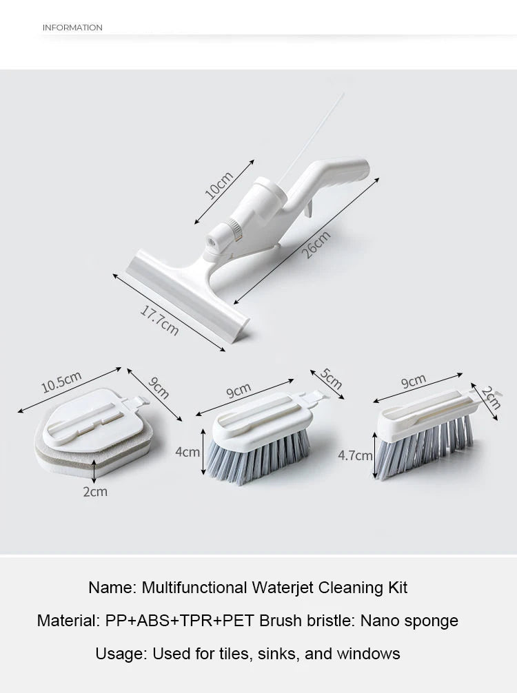 Kitchen cleaning brush Kit All Purpose Cleaner Auto Tires Cleaning Tools for Tile Bathroom Kitchen Plastic Scrubber Brushes 5pcs