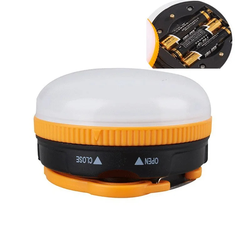 MuqiNush Rechargeable Hanging Type LED Camp Lantern Magnet Base Portable Tent Light With 3 Modes for Camping Hiking Fishing