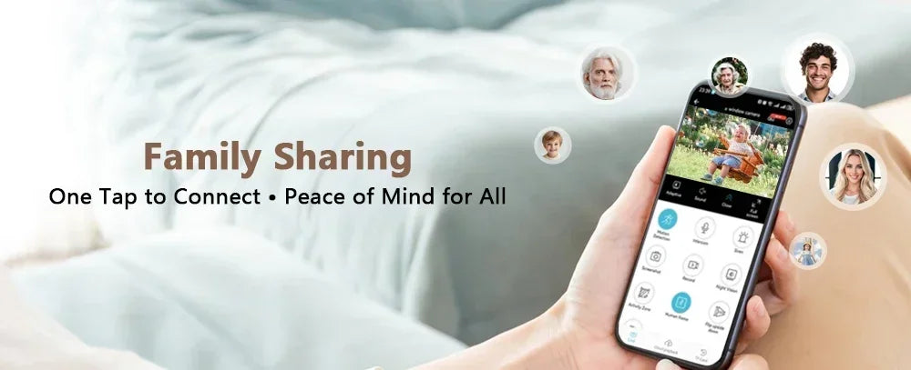 5MP Window Camera 5GHz WiFi Indoor Cameras For Home Security Color Night Vision Motion Detection 24/7 Recording Quick Install