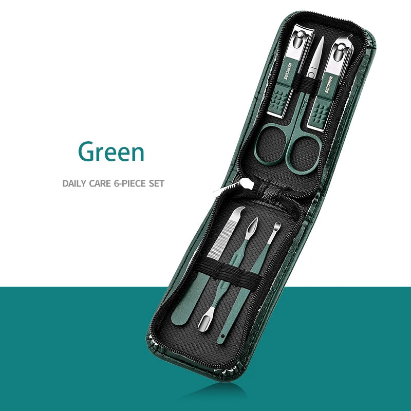 Nail Care Kit Stainless Steel Manicure & Pedicure Set