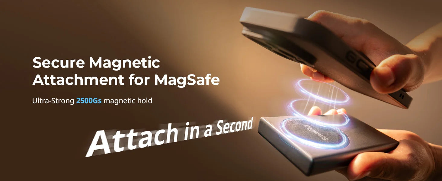 SmallRig Phone Monitor Screen with Wireless Control, Video Monitor w Cold Shoe Real-Time Screen Sharing for iPhone 17for MagSafe