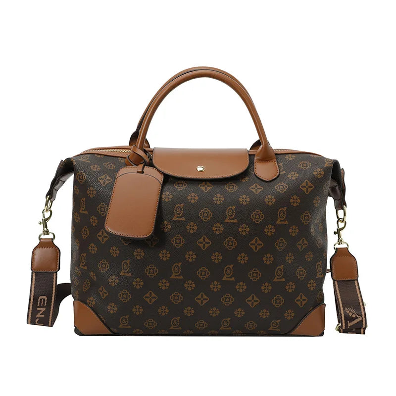 2025 New Large-Capacity Portable Tote Bag — Fashionable, Leisure & Travel-Ready, Versatile Shoulder/Crossbody Bag for Women