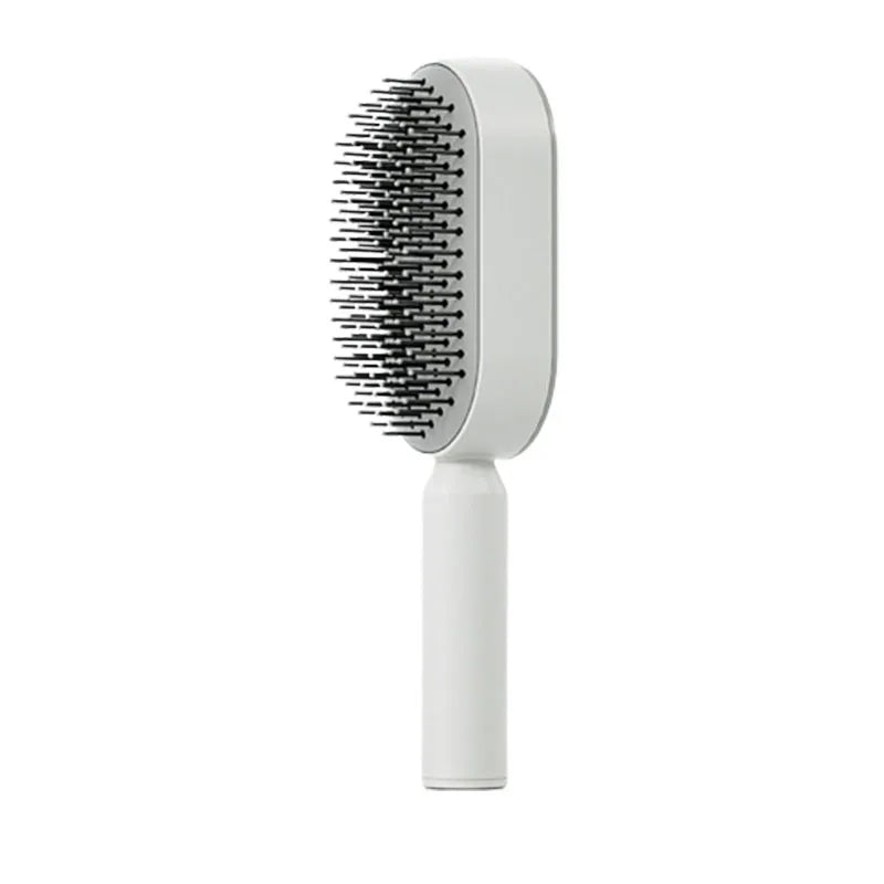 Central Airbag Hair Comb Self Cleaning Detangling Hair Brush For  Women Smooth Anti-Static Scalp Massage Hairbrush Dropshipping
