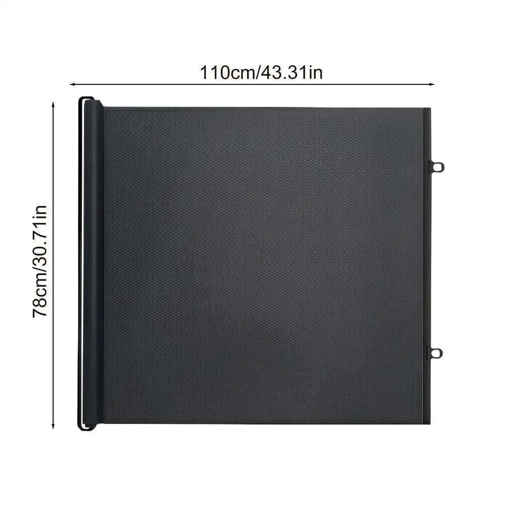 Pets Dog Barrier Fences With Hook Pet Isolated Network Stairs Gate New Folding Breathable Fabric Playpen For Dog Safety Fence