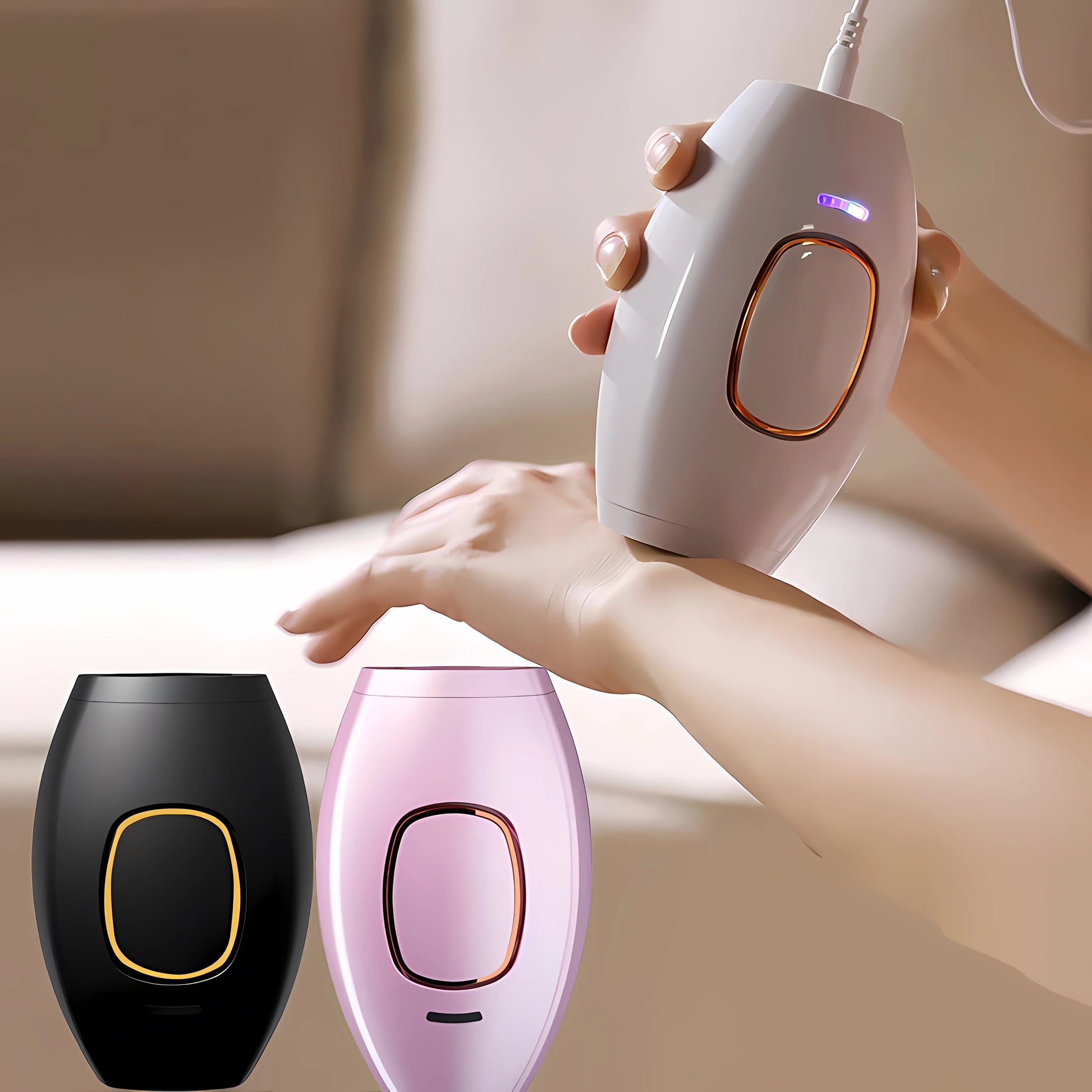 Laser photon skin rejuvenation and hair removal device for whole body painless hair removal device for men and women
