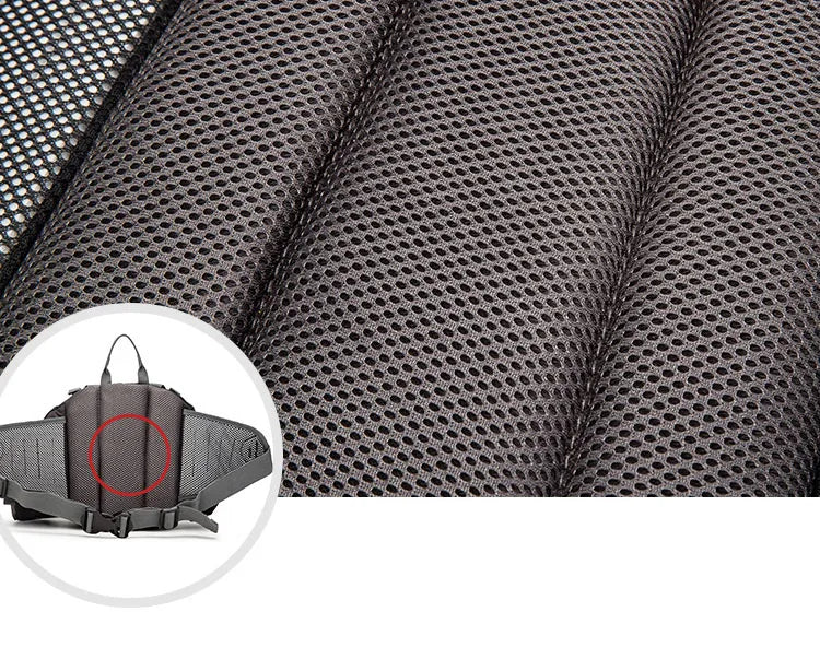 Camping Waist Chest Bag Outdoor Nylon Shoulder Bag Crossbody Travel Cycling Bicycle Riding Running Handbags Climbing Men's Bags