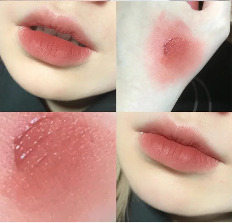 Gege Bear Rabbit Lip Glaze, Matte Velvet Lip Clay