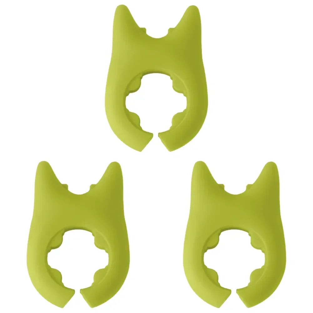 Multifunctional Spatula Holder Anti Scalding and Overflow Silicone Spoon Holder Clip Creative Integrated Devil Cooking Pot Clip
