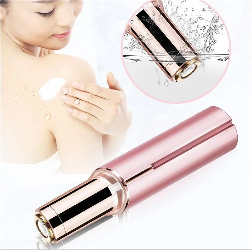 Electric Hair Removal Machine Eyebrow Trimmer Hot Sales Portable Lipstick Shaver Women's Remover Mini Shaver Electric Trimmer