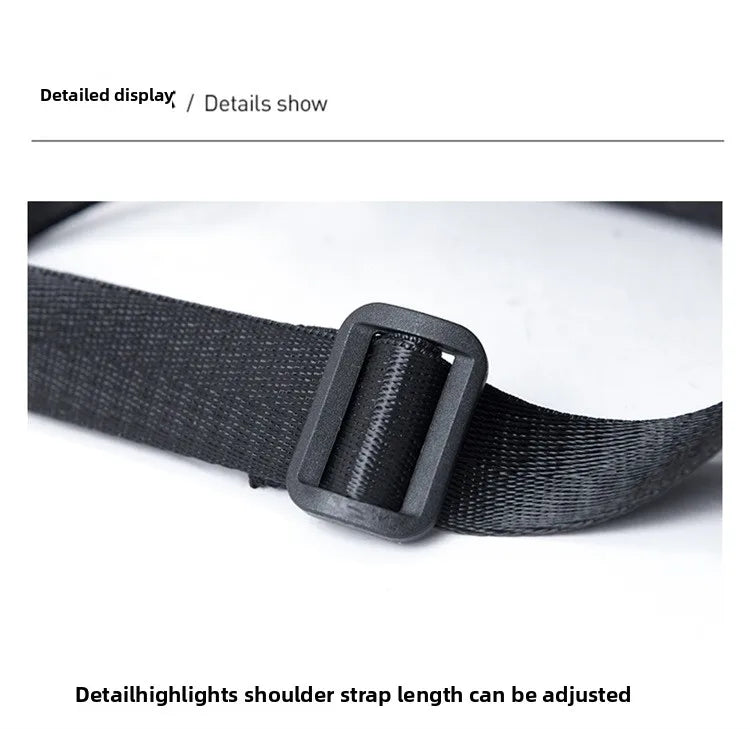 Korean Version of Nylon Fabric Fashion Trend Simple Casual Women Chest Bag with Large Capacity Multi-Functional Backpack 핸드백