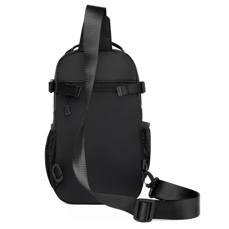Chest Bag For Men 2024 New Casual Travel Large-capacity Chest Bag Fashion Trend Men's Shoulder Bag Crossbody Outdoor Backpack