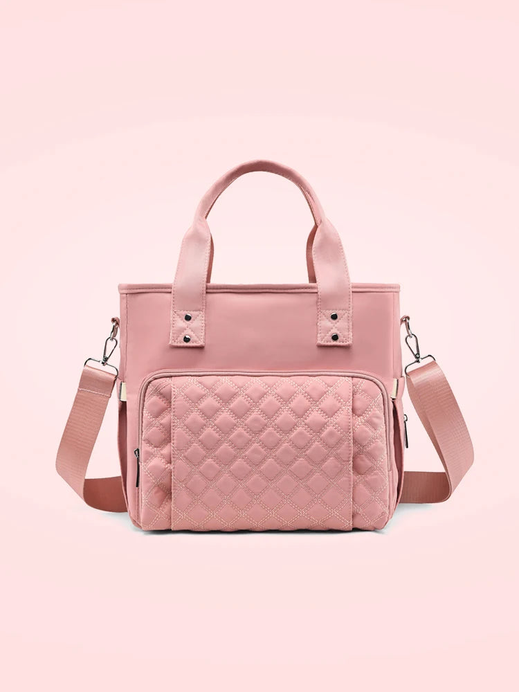 Extra Large Capacity Fashionable Lunch Bag Hot-pressed Waterproof and Leak-proof Storage Bag Travel Bag Picnic Bag Mommy Bag