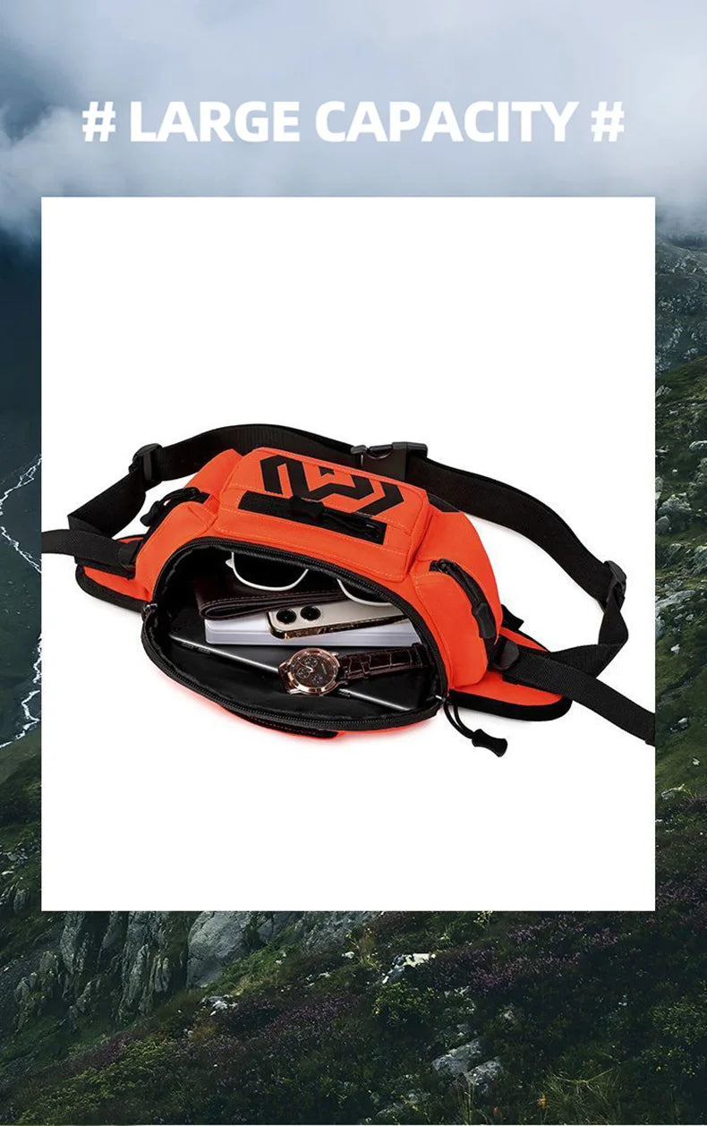 Camping Cycling Chest Bag Tactical Outdoor Sports Hiking Hunting Motorcycle Bike Run Fishing Trvael Backpack Waist Fanny Pack