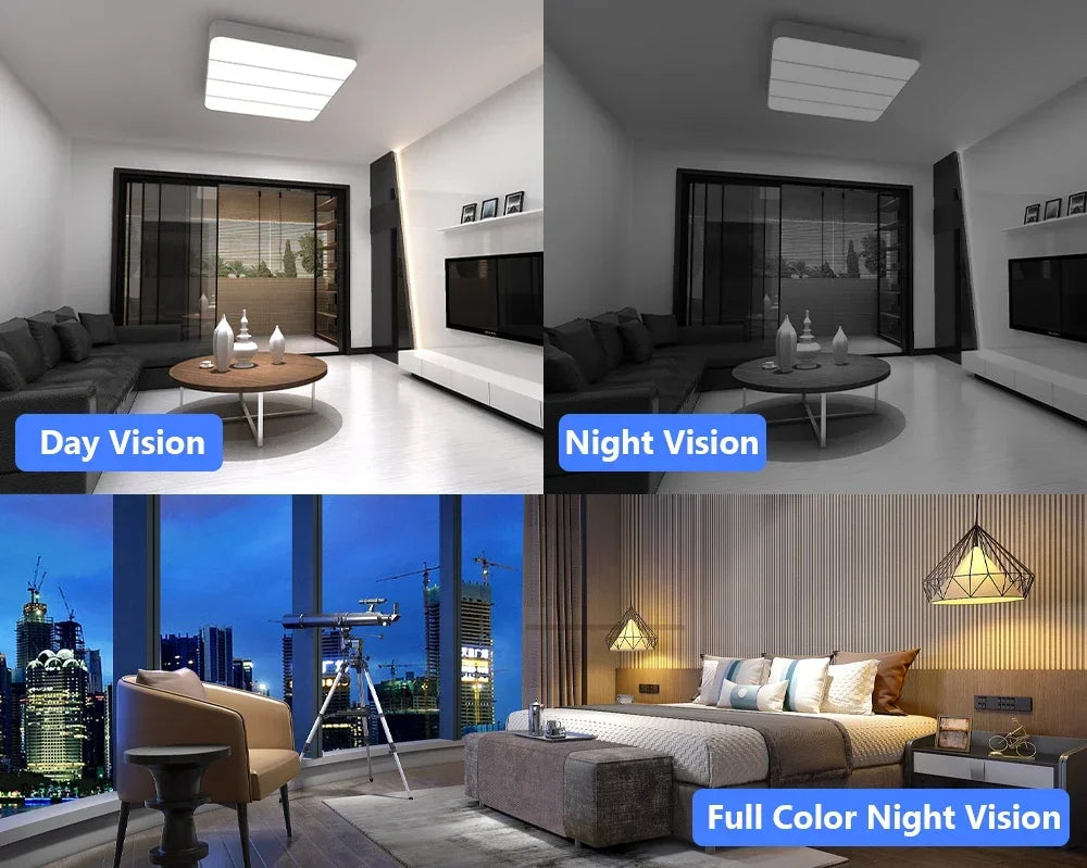 5MP Hd Wifi Camera Indoor Home IR Night Vision Human Detection Surveillance Cube Cameras For Pet Mini Baby Monitor With TUYA APP