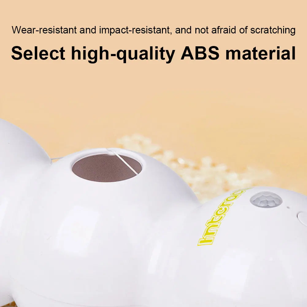 Creative Cat Teasing Stick ABS Durable Scratch Resistant Intelligent Sensing Interactive Cat Toy Rechargeable Auto Motion Toys